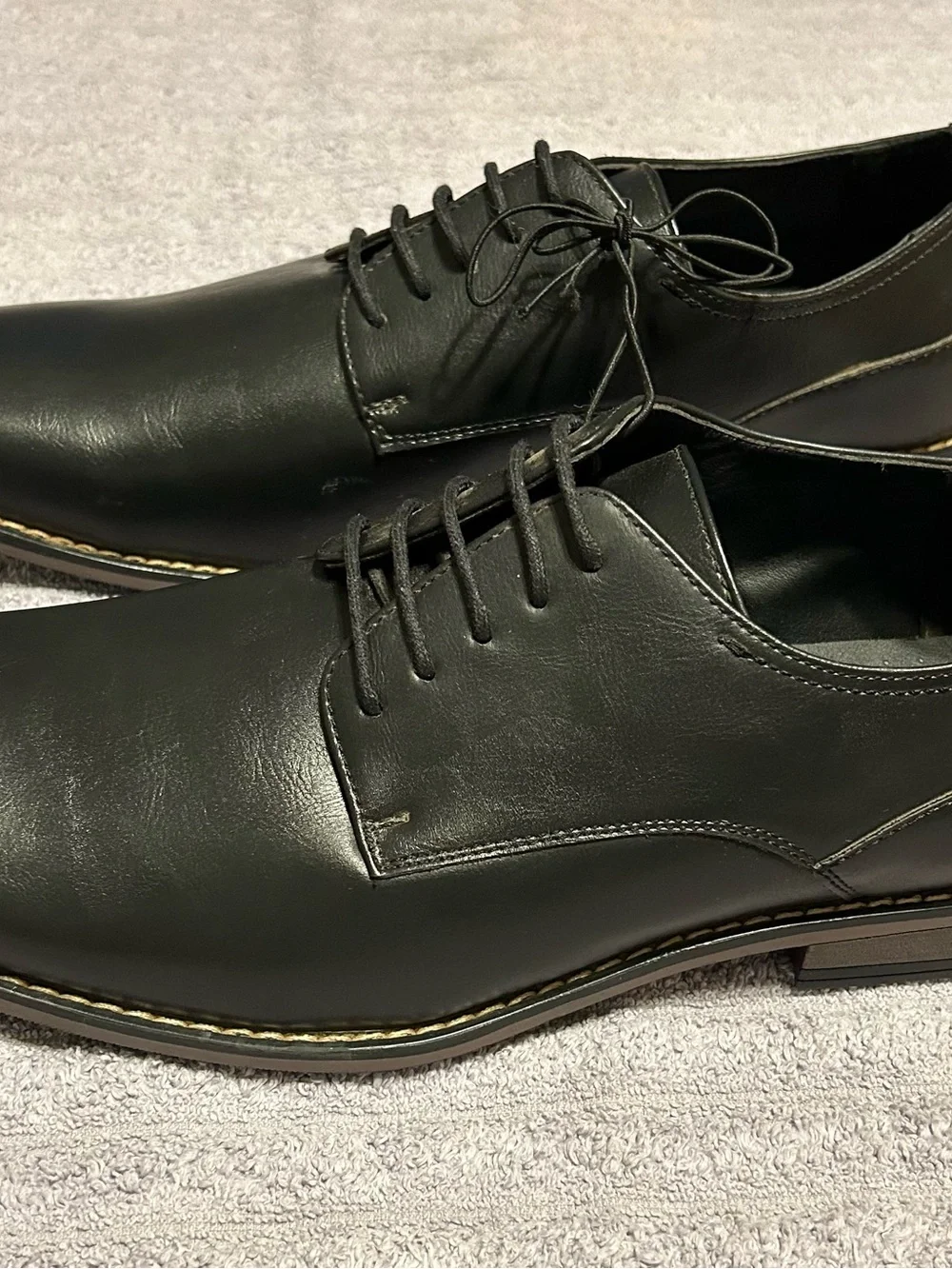 Perry Ellis Black Men’s Dress Shoes Portfolio (Dwayne) Ultra Foam Size 13